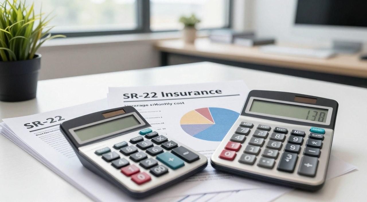 SR-22 insurance cost per month
