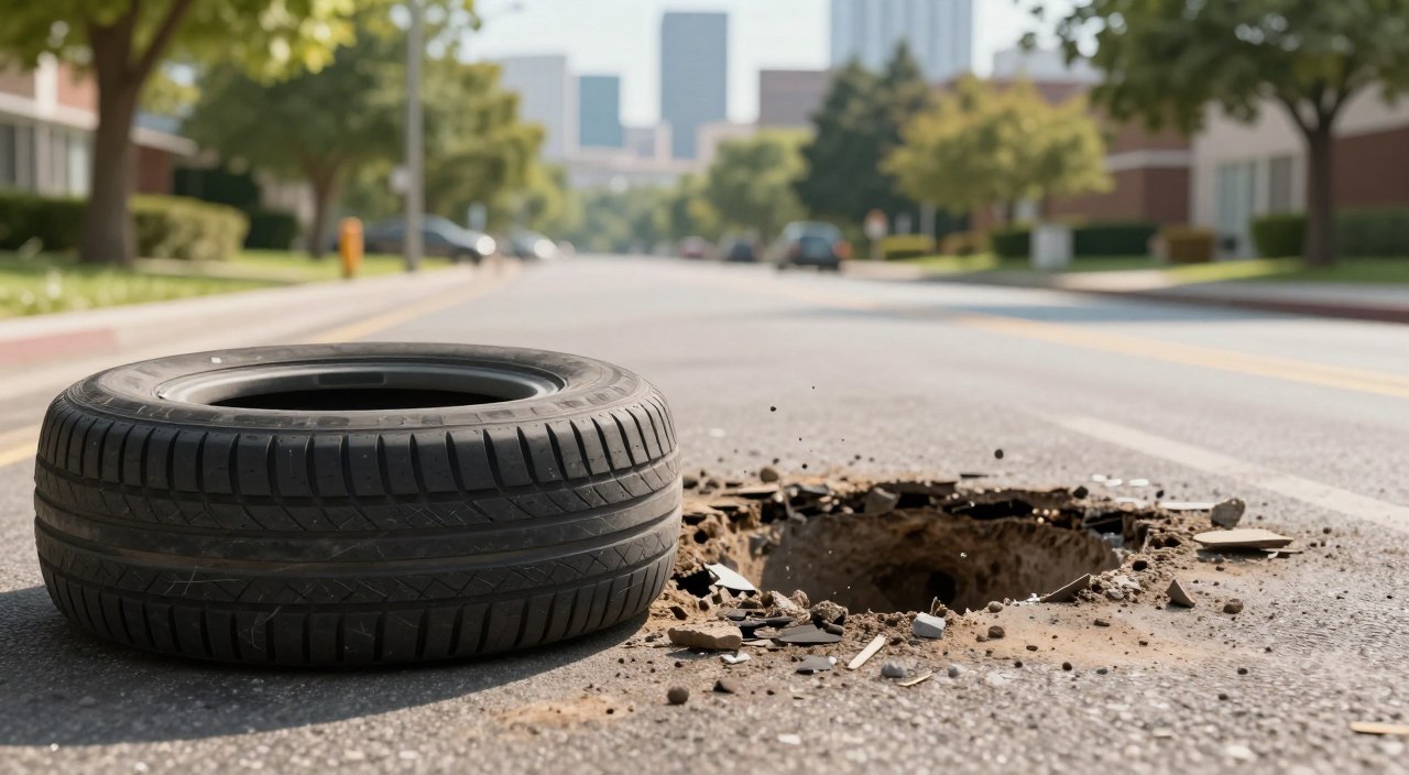 Does insurance cover damage from hitting a pothole or road debris? Learn how collision and comprehensive coverage apply, when to file a claim, and whether your premium could increase after the accident.